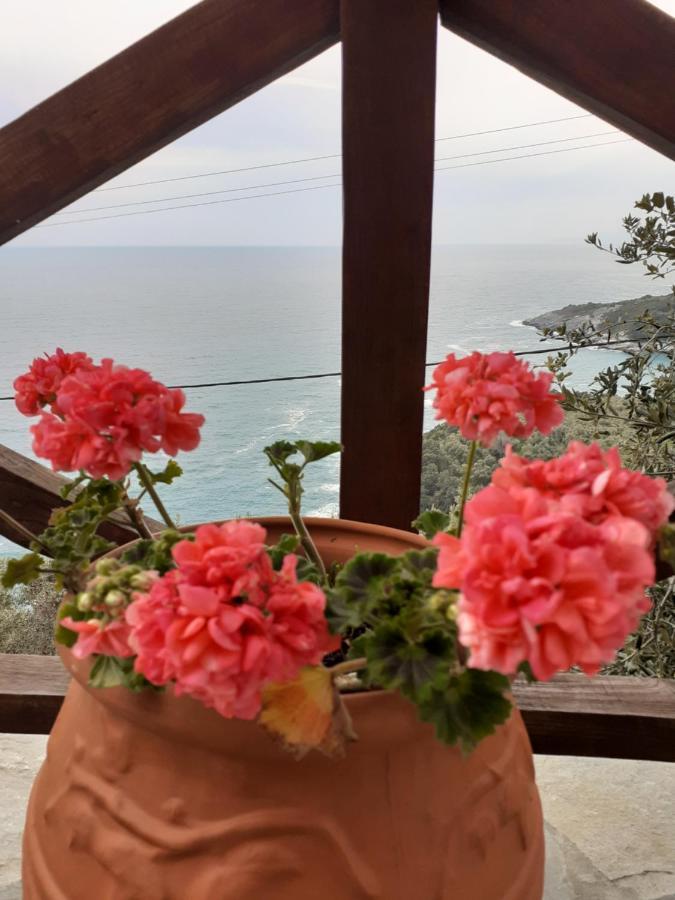 Villa Limnionas Sunview à Xorychti Extérieur photo